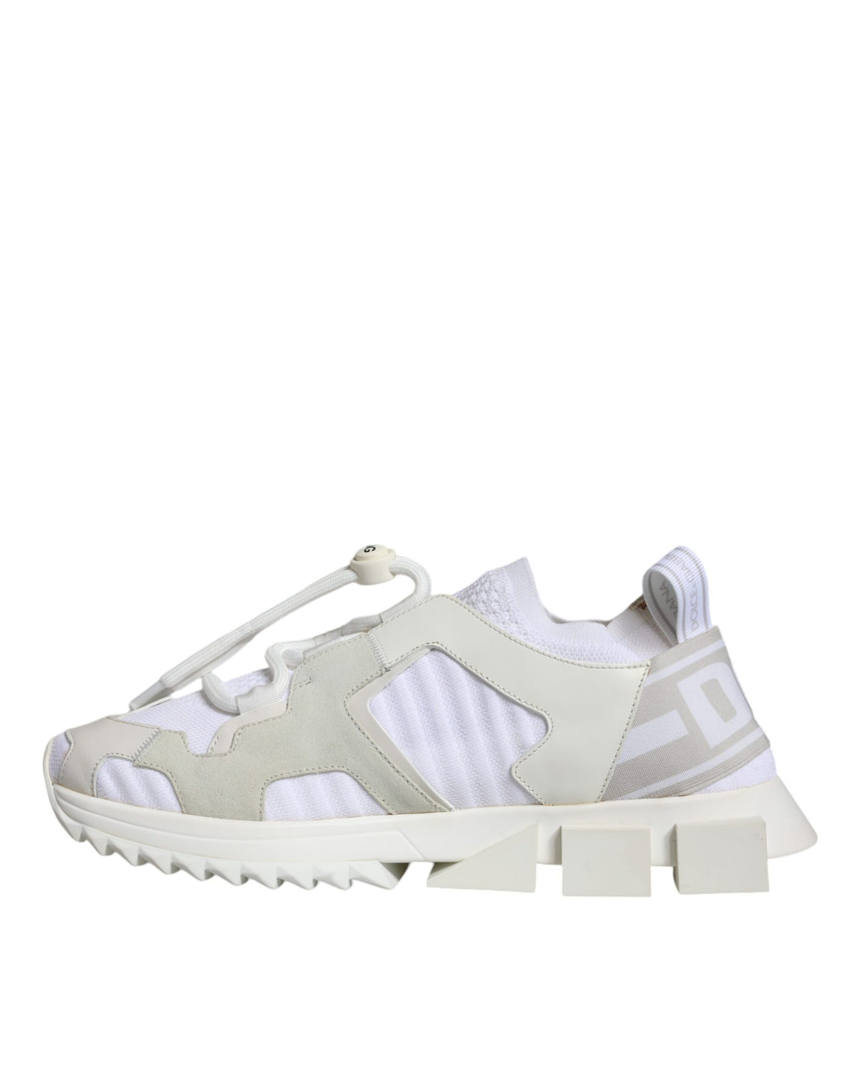 Dolce & Gabbana White Mesh Sorrento Trekking Sneakers Women's Shoes (Pre-Owned)