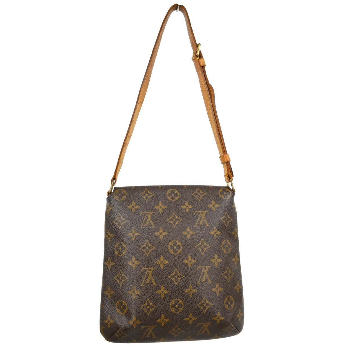 Louis Vuitton Musette Salsa Monogram Canvas Brown Canvas Shoulder Bag Bag (Pre-Owned)
