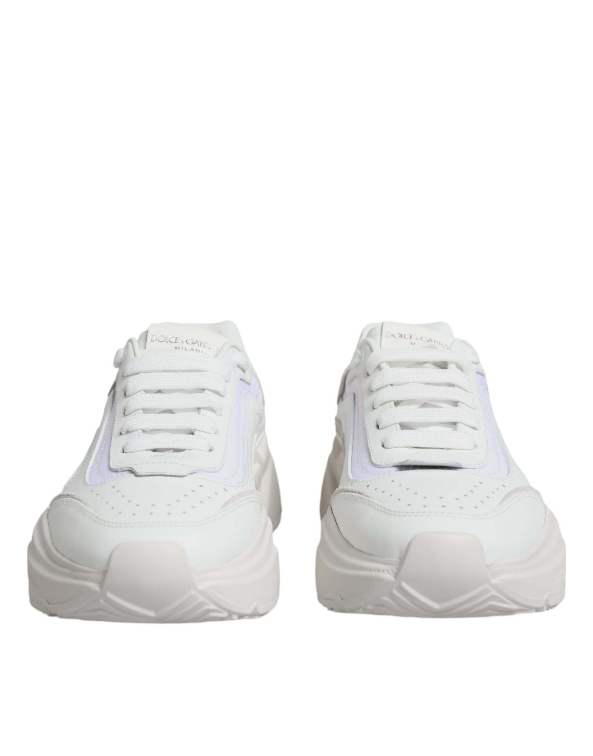 Dolce & Gabbana White Daymaster Low Top Sneakers Women's Shoes (Pre-Owned)