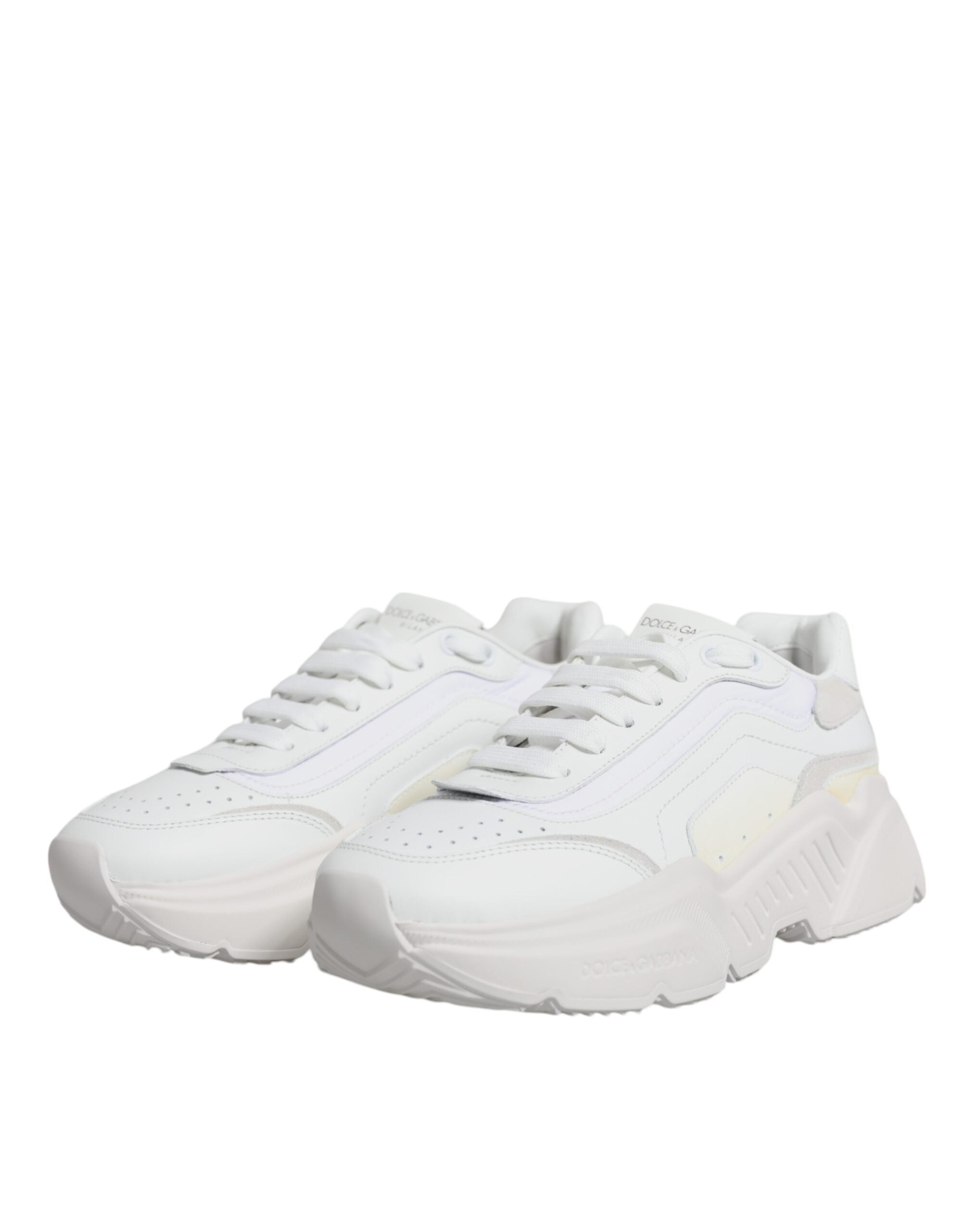 Dolce & Gabbana White Daymaster Low Top Sneakers Women's Shoes (Pre-Owned)