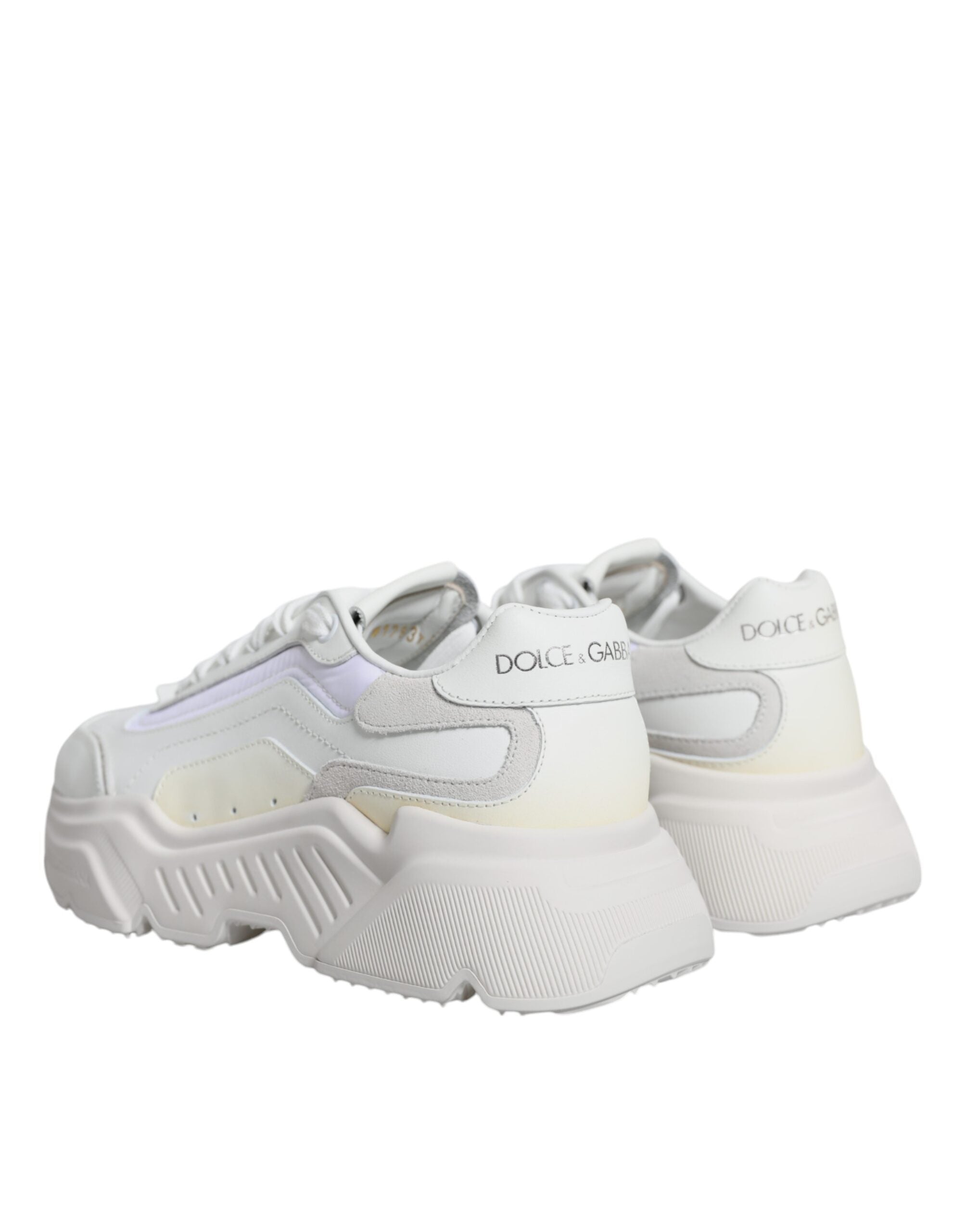 Dolce & Gabbana White Daymaster Low Top Sneakers Women's Shoes (Pre-Owned)