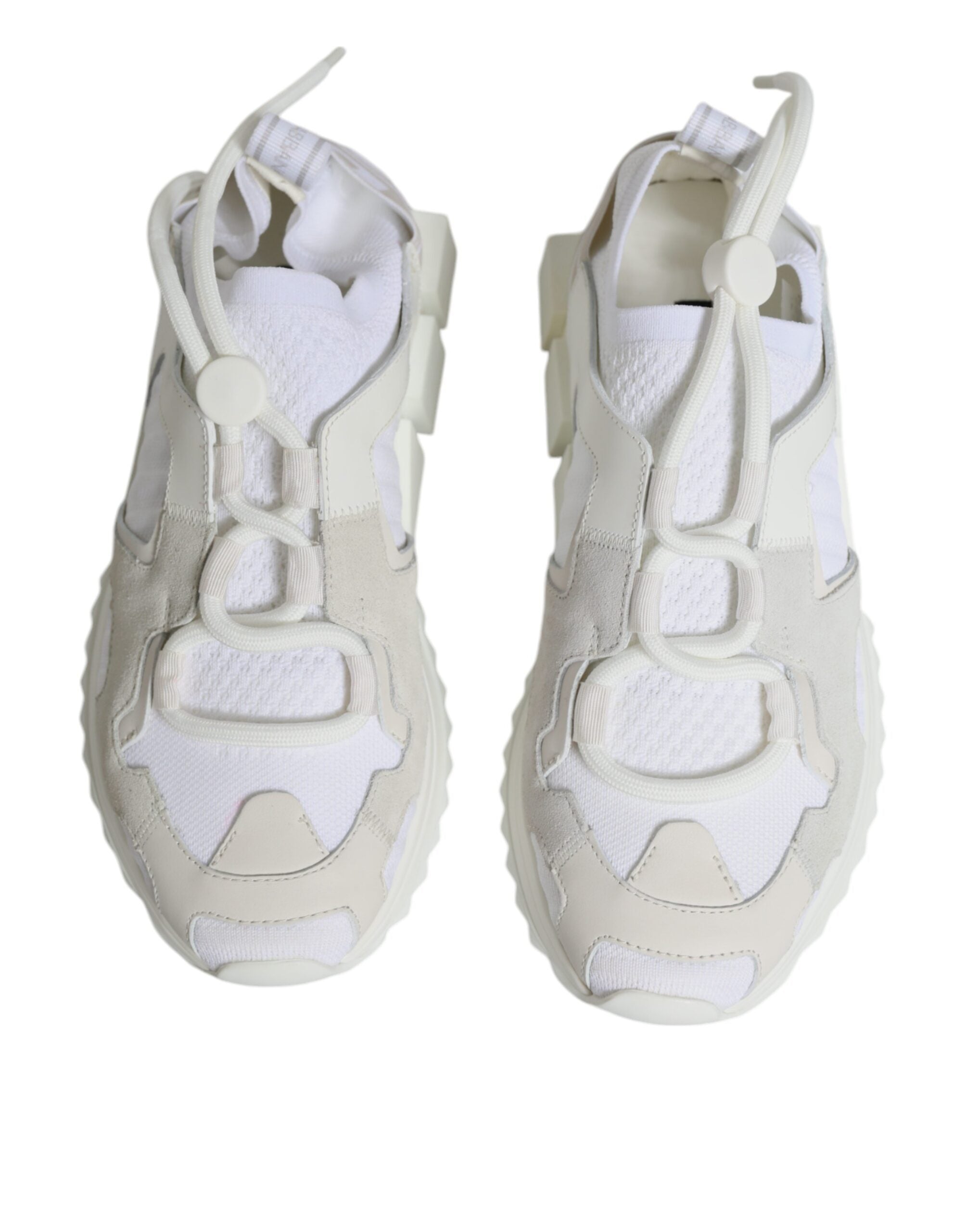 Dolce & Gabbana White Mesh Sorrento Trekking Sneakers Women's Shoes (Pre-Owned)