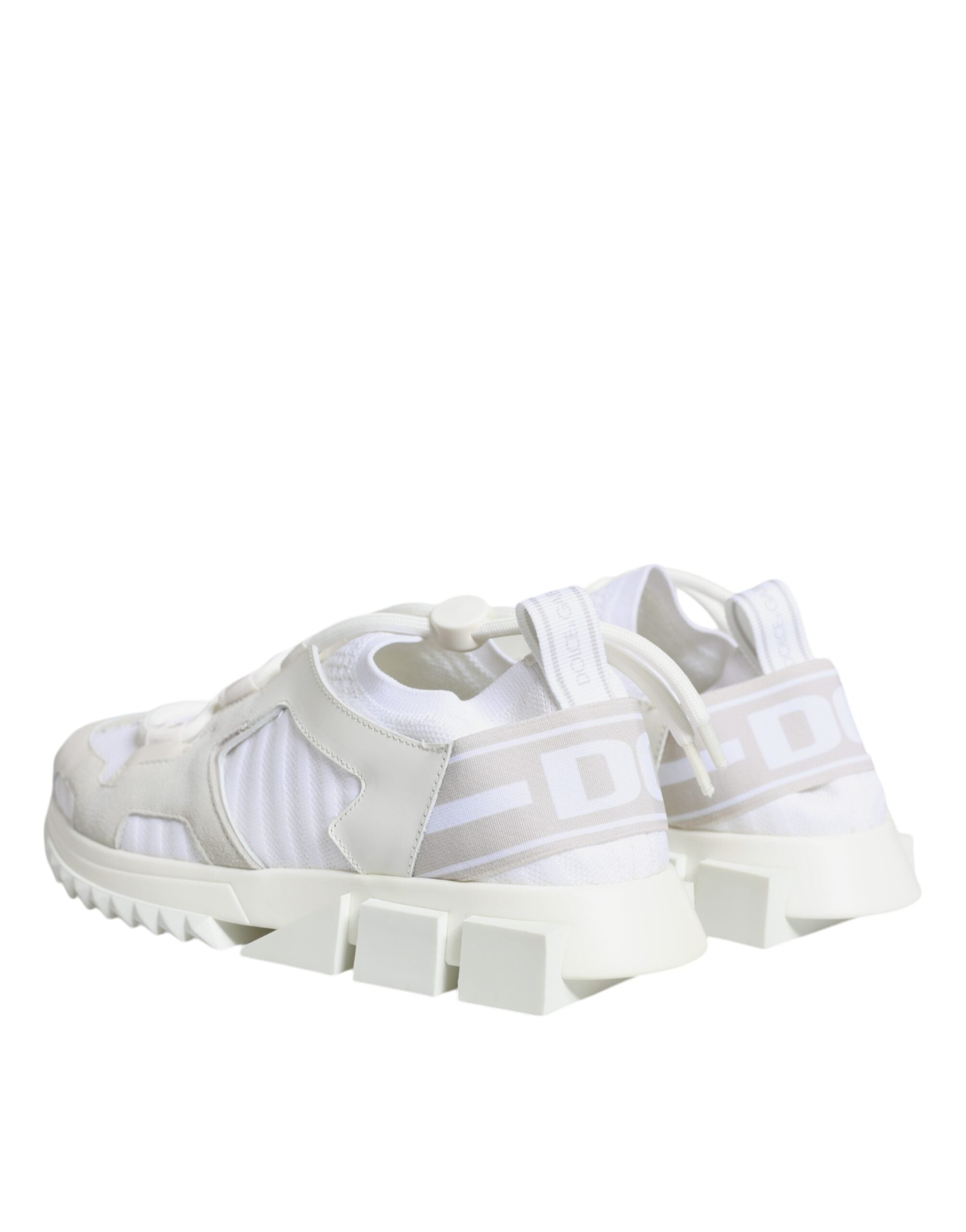 Dolce & Gabbana White Mesh Sorrento Trekking Sneakers Women's Shoes (Pre-Owned)