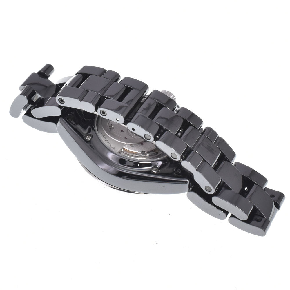 Chanel J12 Automatic Ceramic And Stainless Steel With Diamond Markers Watch (Pre-Owned)