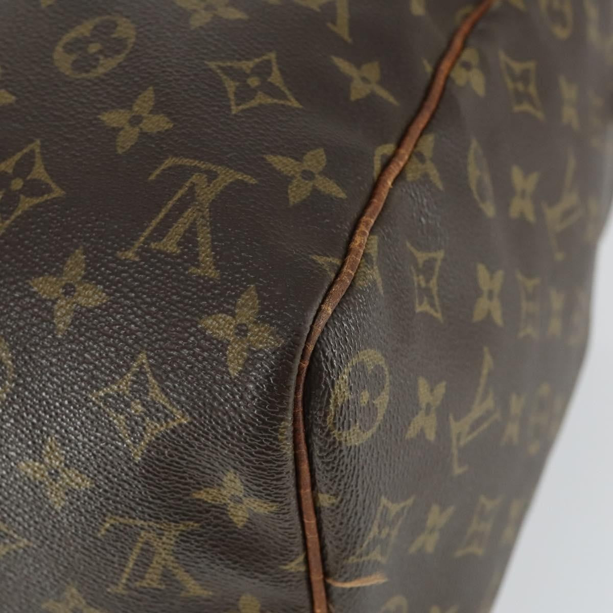 Louis Vuitton Keepall Monogram Canvas Brown Canvas Travel Bag Bag (Pre-Owned)