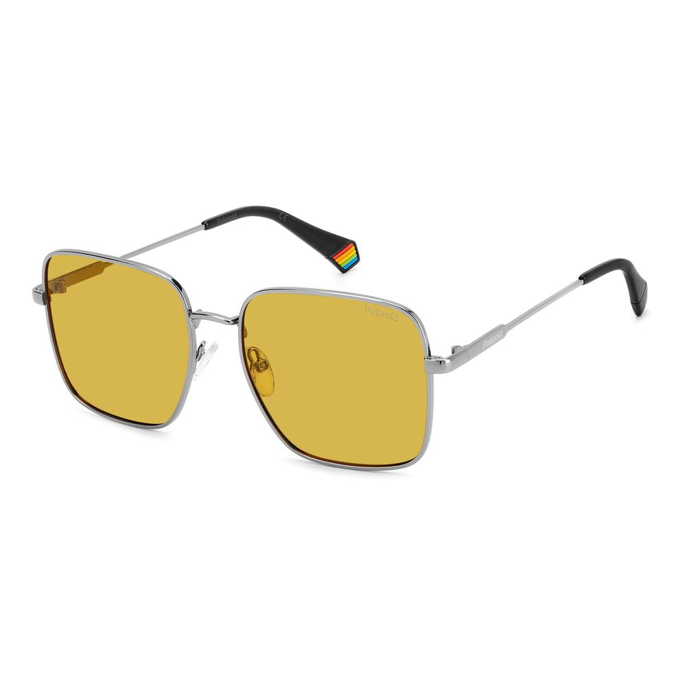 Polaroid Gray Metal Women's Sunglasses