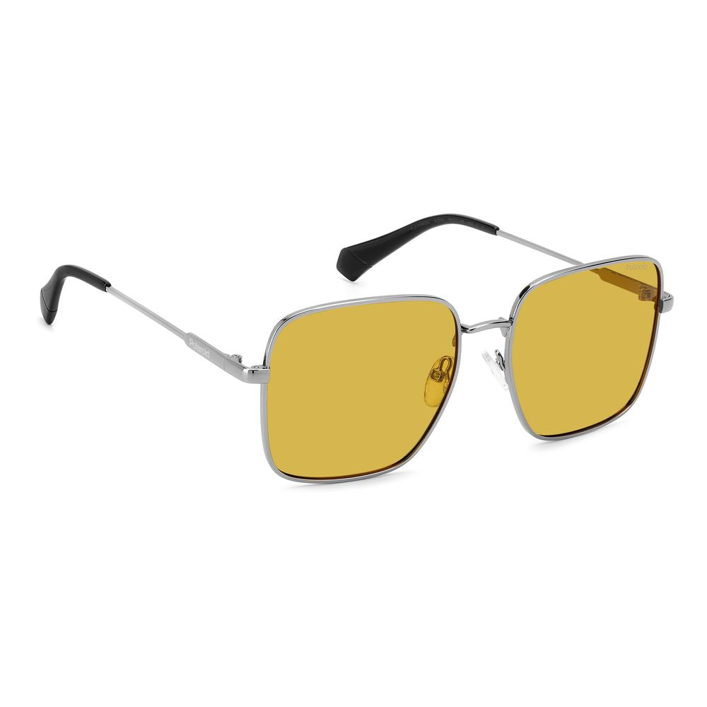 Polaroid Gray Metal Women's Sunglasses