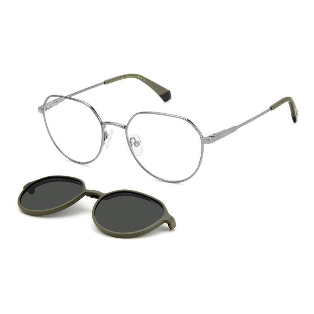 Polaroid Gray Metal  Sunglasses
