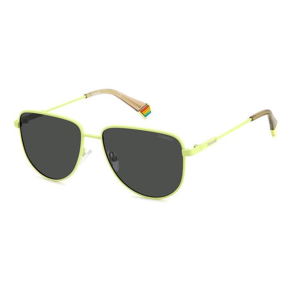 Polaroid Yellow Metal  Sunglasses