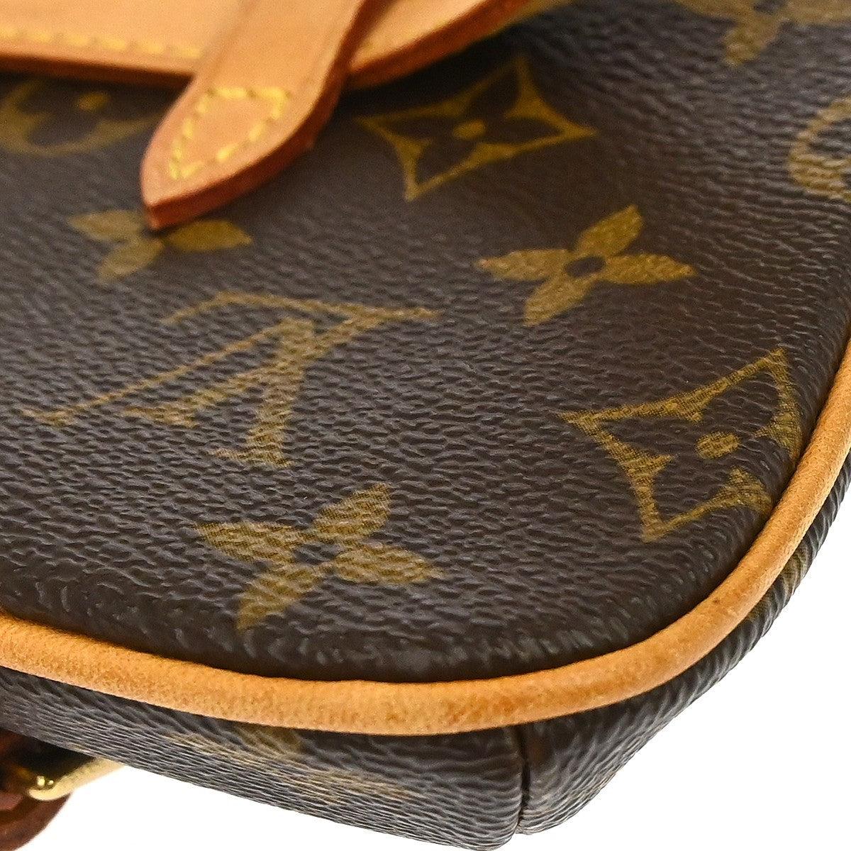 Louis Vuitton Marelle Waist Monogram Canvas Brown Canvas Clutche & Pouche Bag (Pre-Owned)