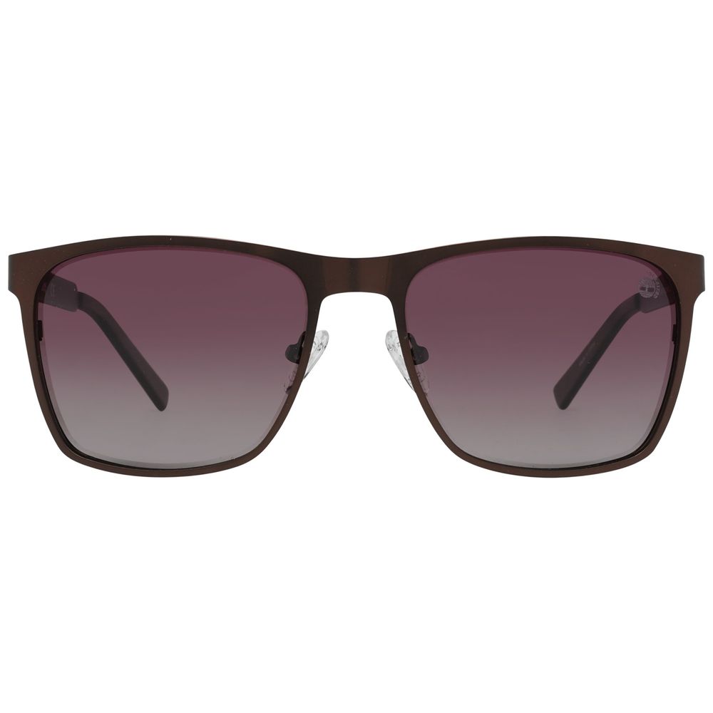 Timberland Gray Metal Men's Sunglasses