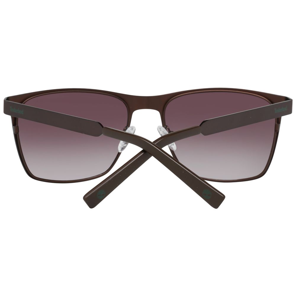Timberland Gray Metal Men's Sunglasses