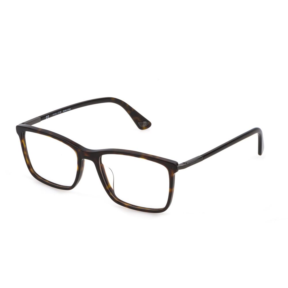 Police Brown Plastic Men's Frames