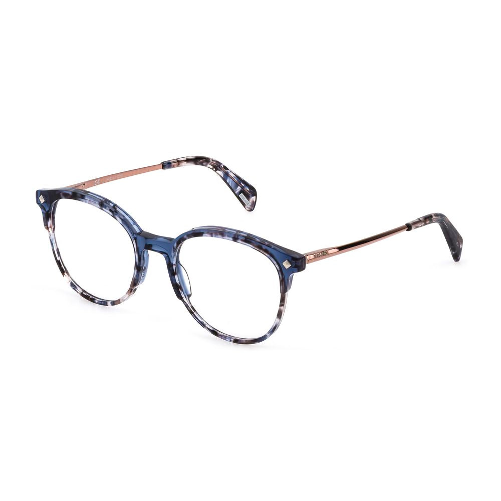 Police Blue Plastic Women's Frames