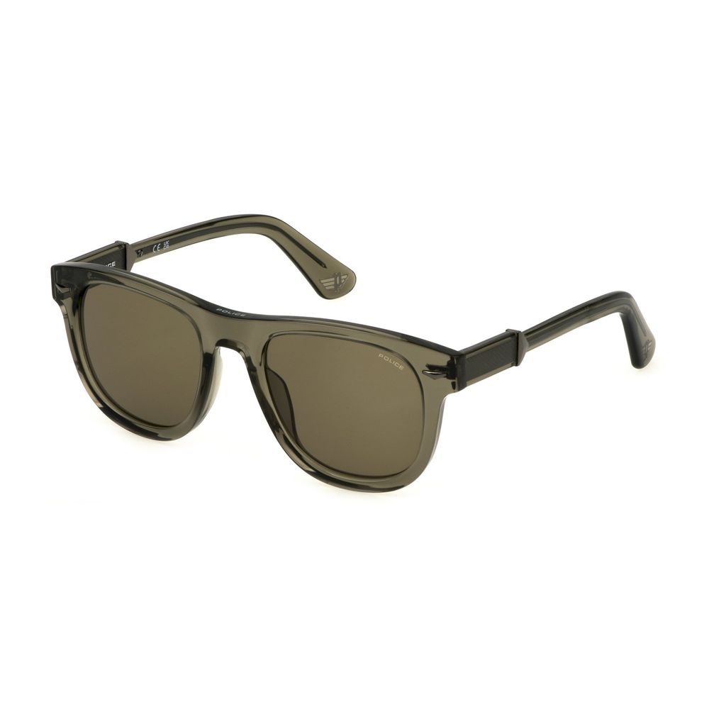 Police Green Acetate Men's Sunglasses