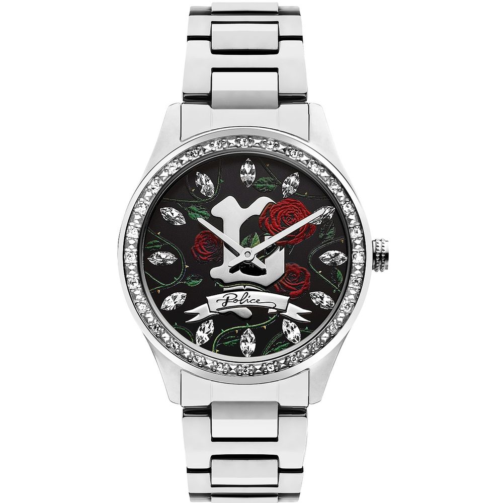 Police Gray Stainless Steel Women's Watch