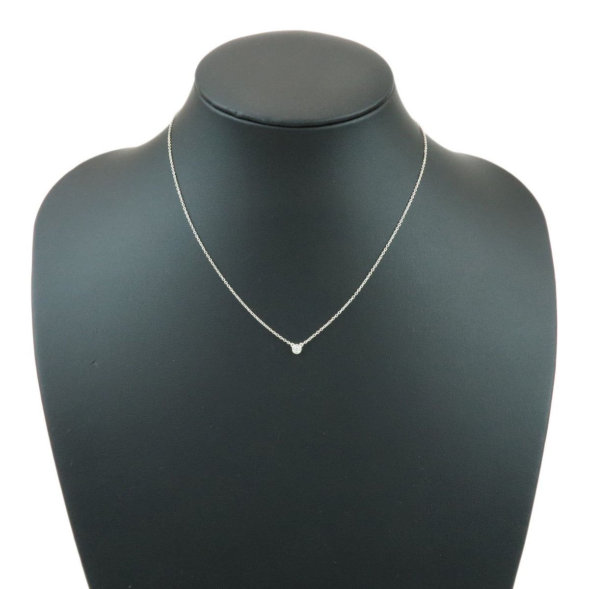 Tiffany & Co. Elsa Peretti Diamonds By The Yard Platinum With Diamond Silver Silver Bracelet Jewelry (Pre-Owned)