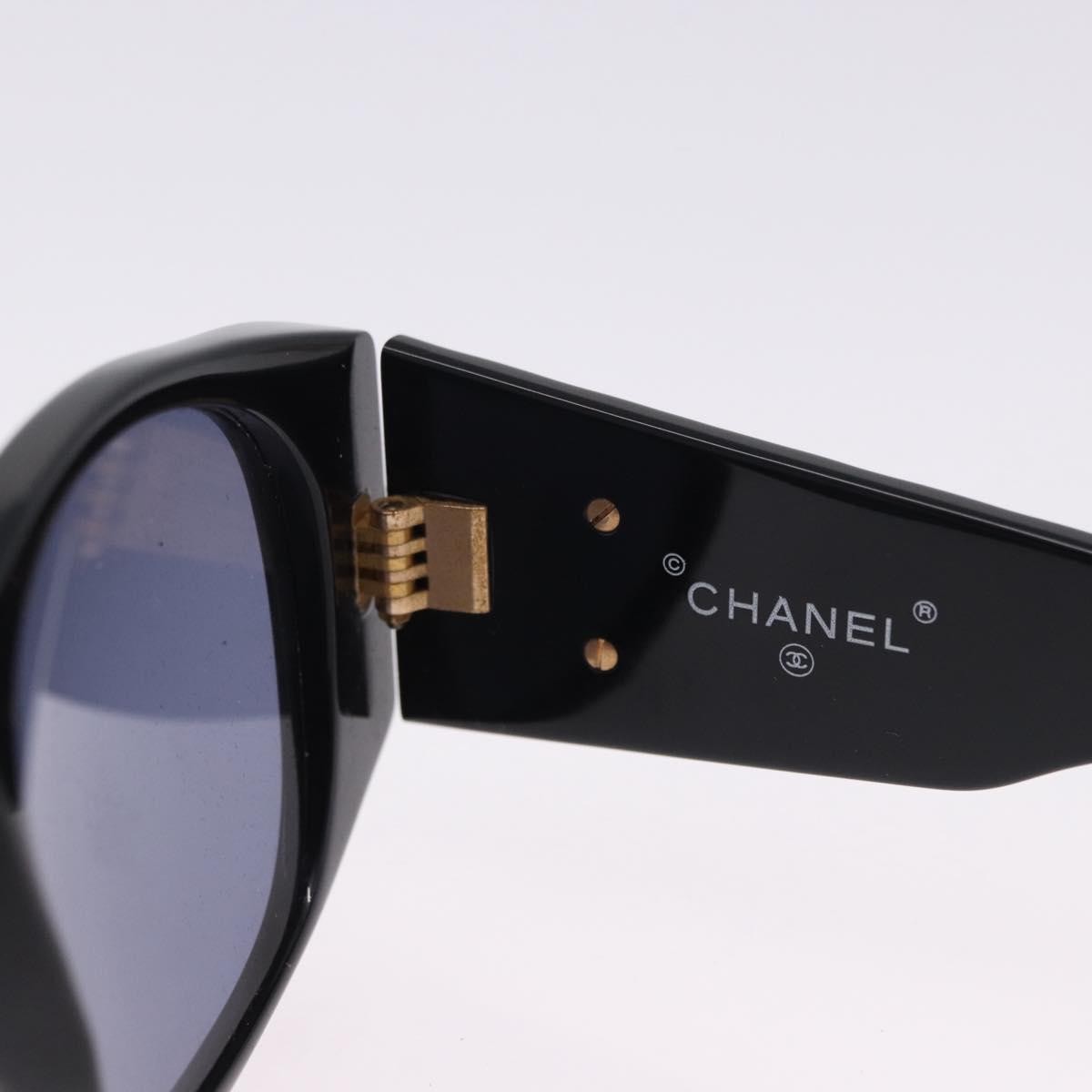 Chanel Logo Cc Plastic Black Plastic Sunglasse Accessory (Pre-Owned)