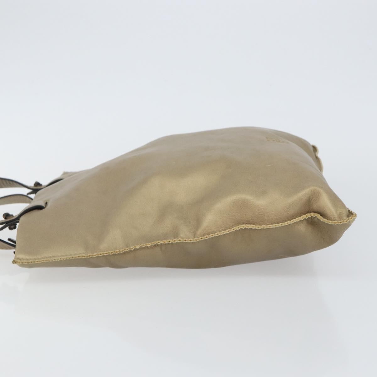 Loewe Anagram Tote Leather Gold Leather Tote Bag Bag (Pre-Owned)