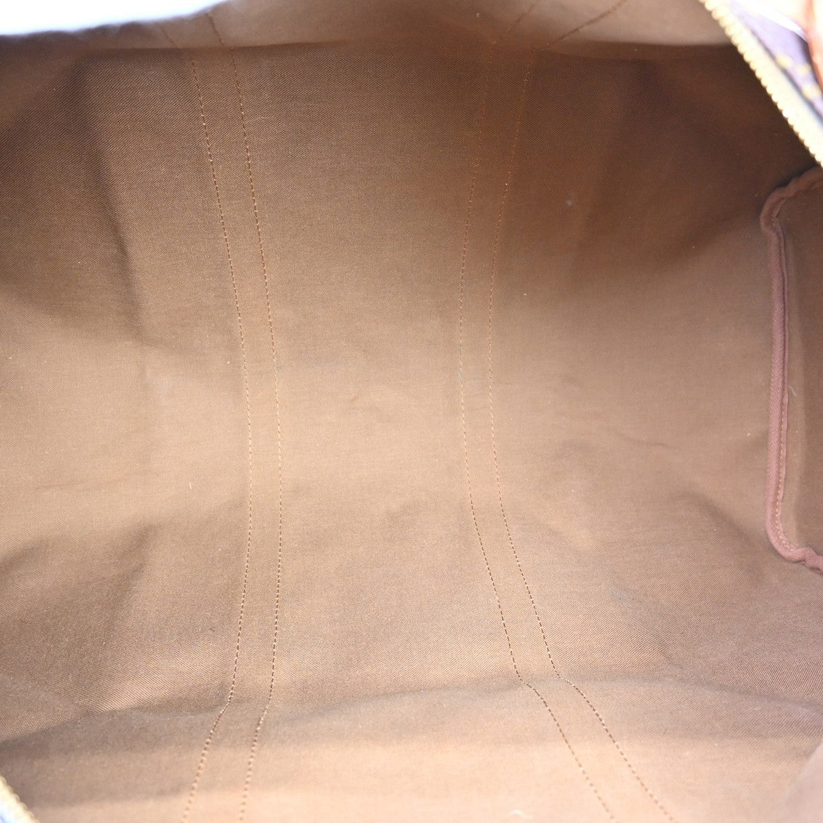 Louis Vuitton Keepall Monogram Multicolor Brown Canvas Travel Bag Bag (Pre-Owned)