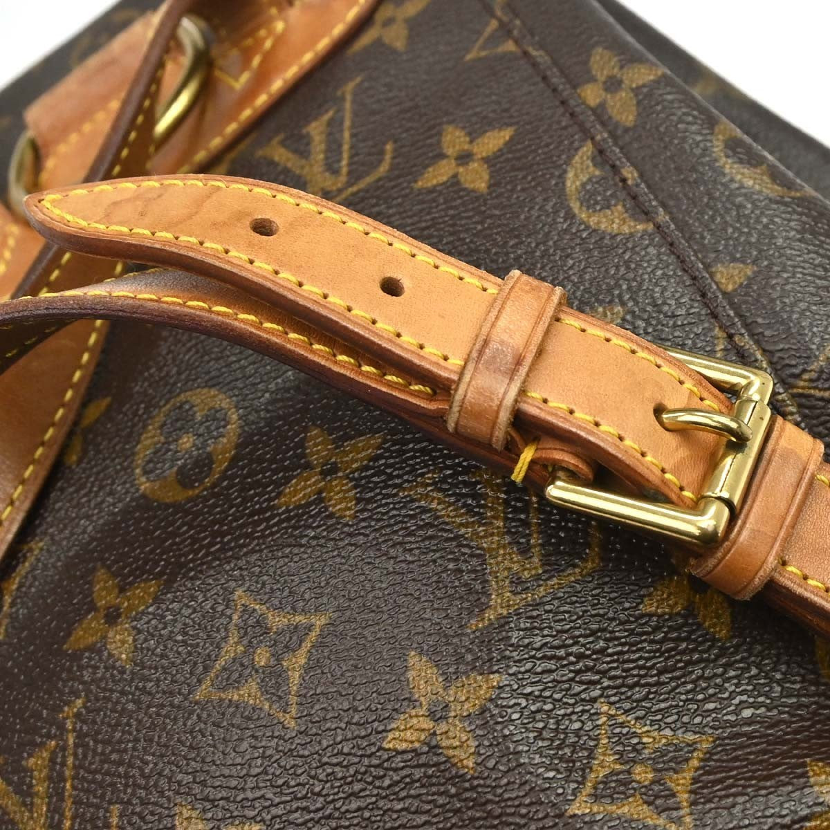 Louis Vuitton Montsouris Monogram Canvas Brown Canvas Backpack Bag (Pre-Owned)
