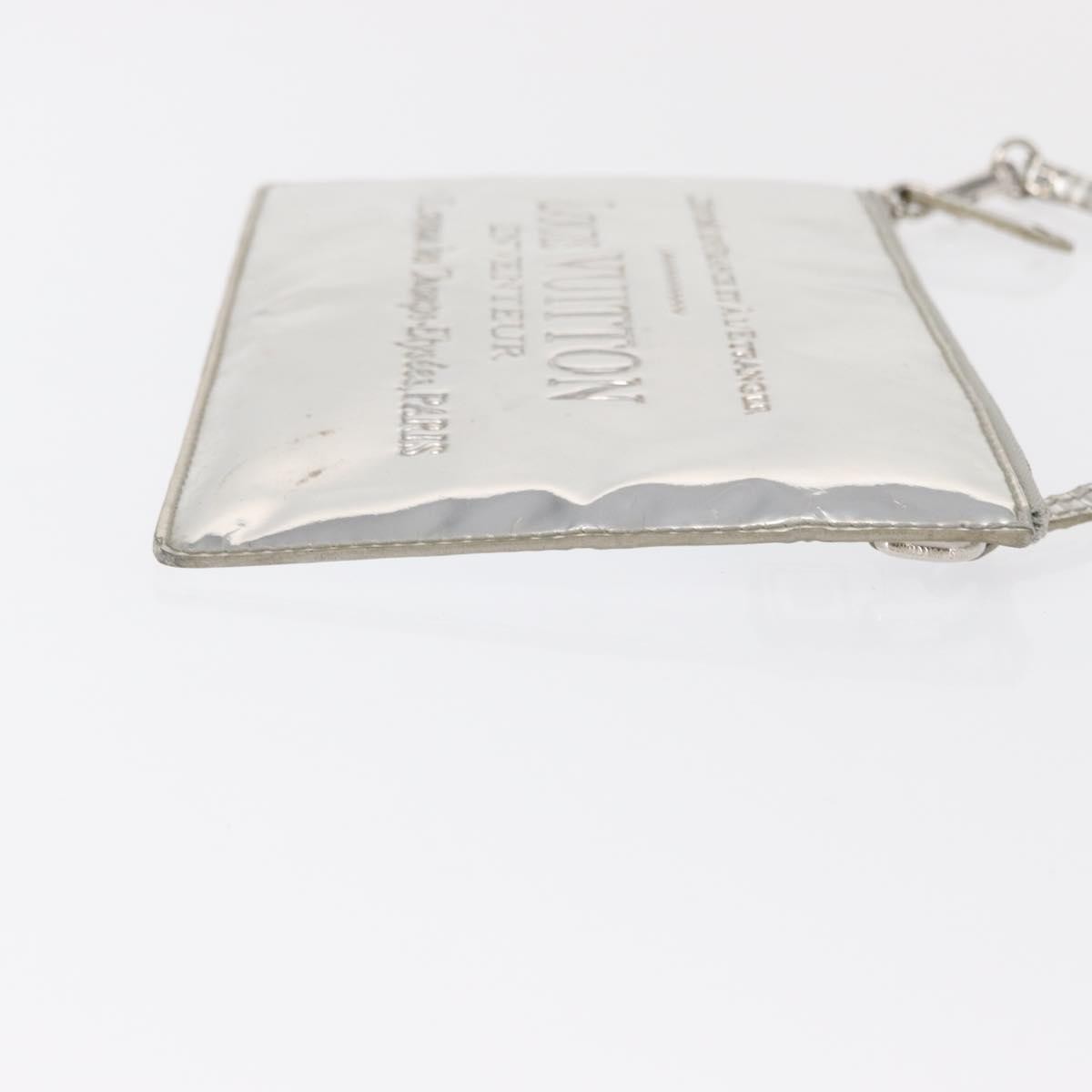 Louis Vuitton Pochette Clutch Monogram Miroir Pvc Silver Pvc Clutche & Pouche Bag (Pre-Owned)