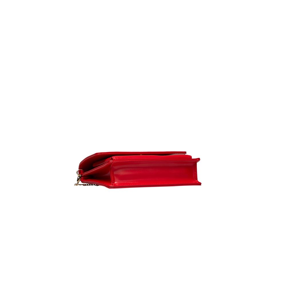 Love Moschino Red Polyethylene Women Women's Crossbody