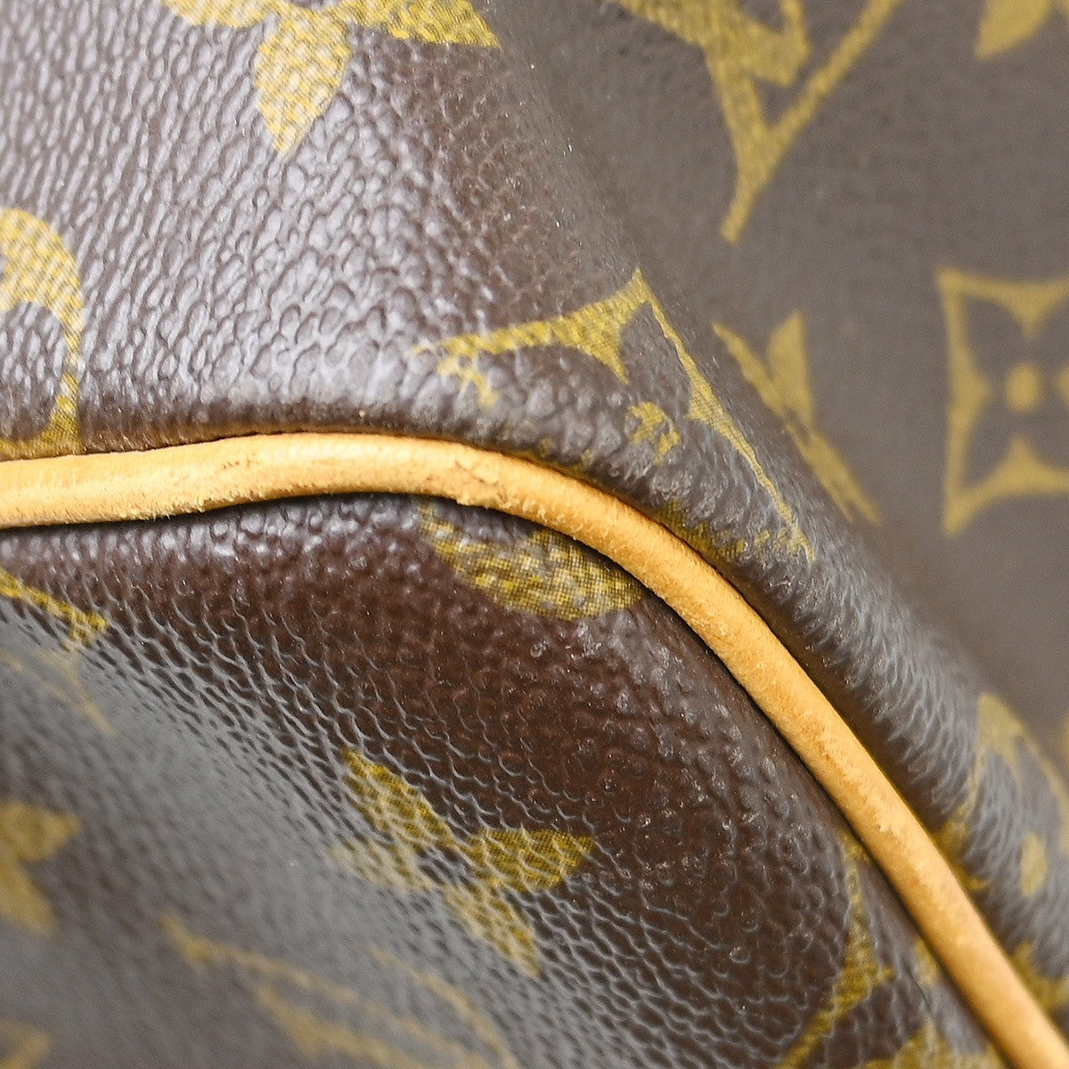 Louis Vuitton Keepall Bandouliere Monogram Canvas Brown Canvas Travel Bag Bag (Pre-Owned)
