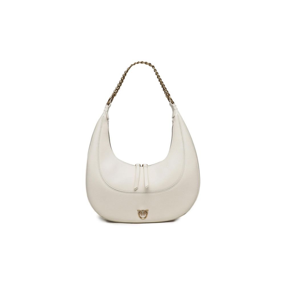 PINKO White Leather Women's Handbag