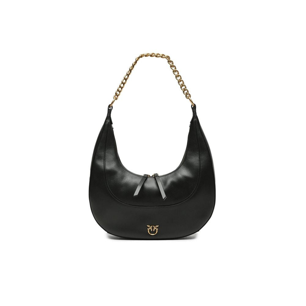 PINKO Black Leather Women's Handbag