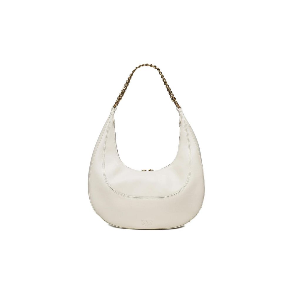 PINKO White Leather Women's Handbag