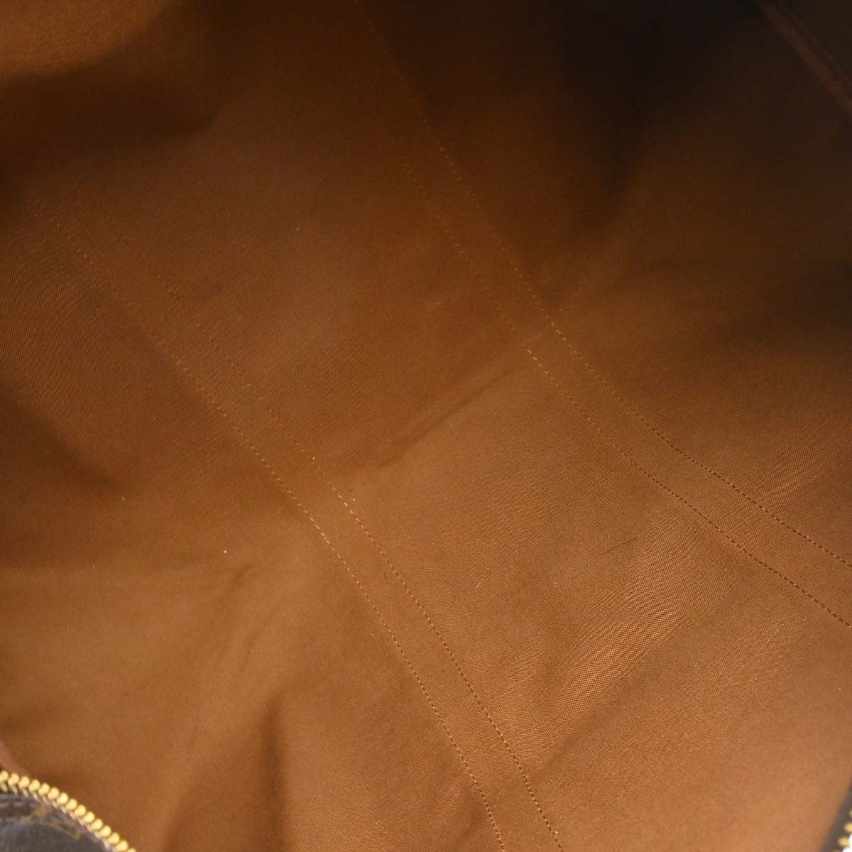 Louis Vuitton Keepall Monogram Canvas Brown Canvas Travel Bag Bag (Pre-Owned)