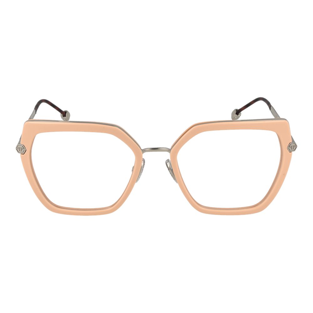 Philipp Plein Pink Metal & Plastic Glasses Women's (Frames)