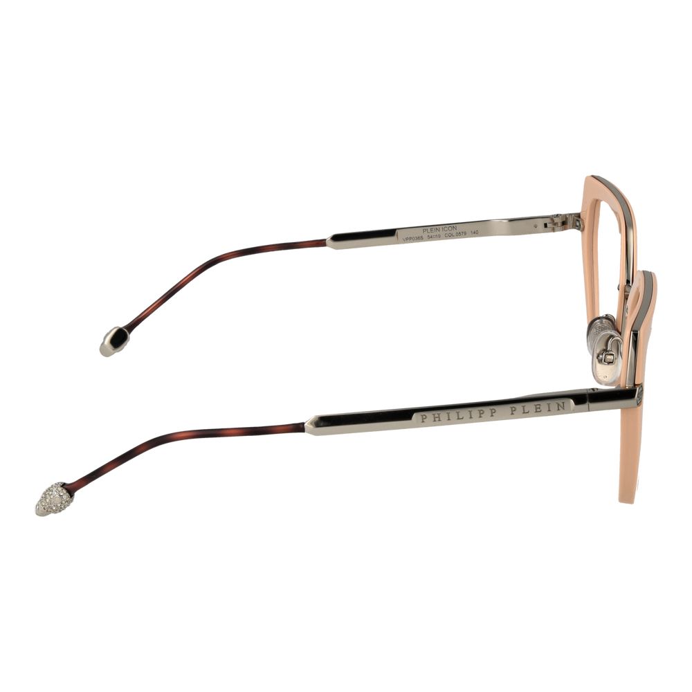 Philipp Plein Pink Metal & Plastic Glasses Women's (Frames)