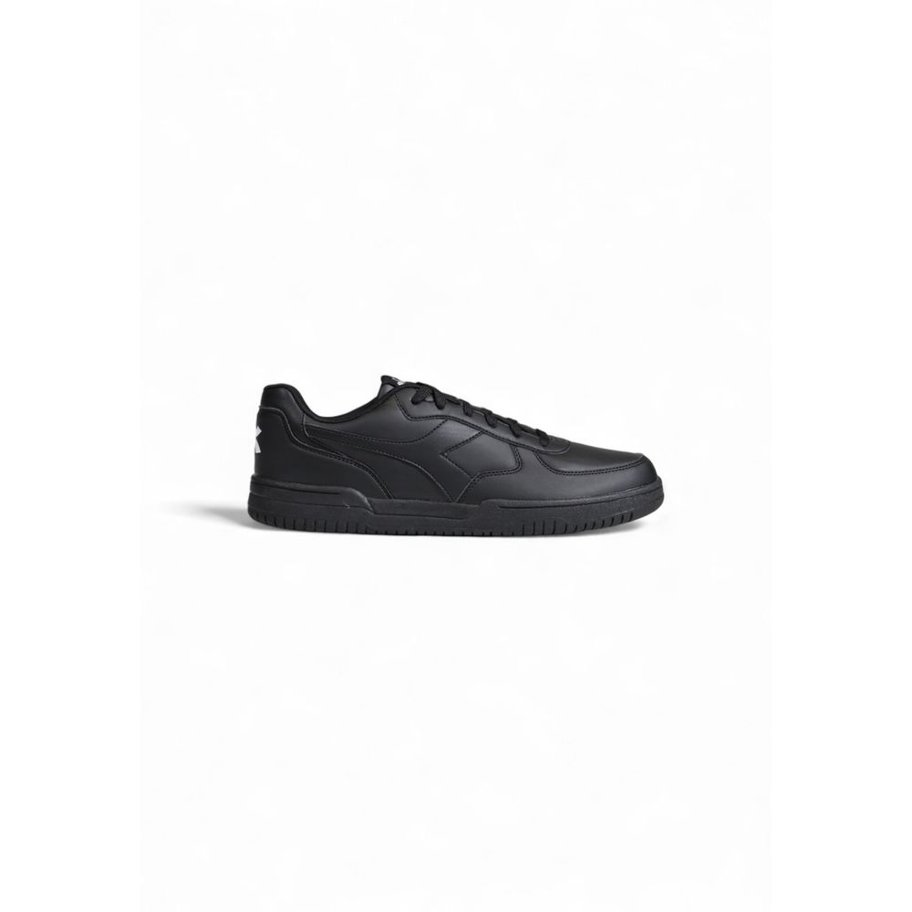 Diadora Black Artificial Leather Men's Sneaker