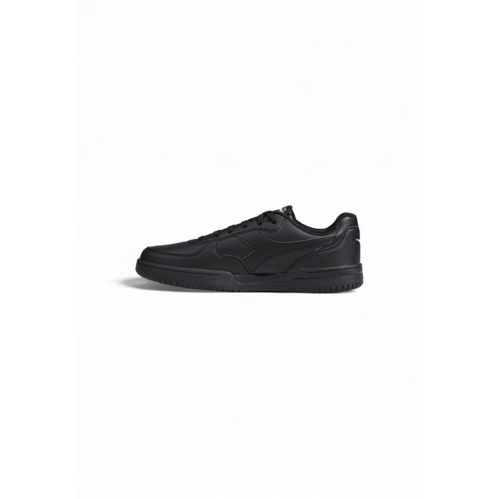 Diadora Black Artificial Leather Men's Sneaker