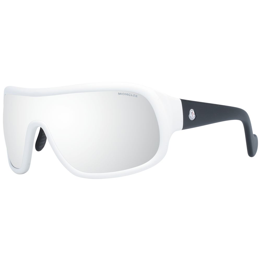 Moncler White Men Men's Sunglasses