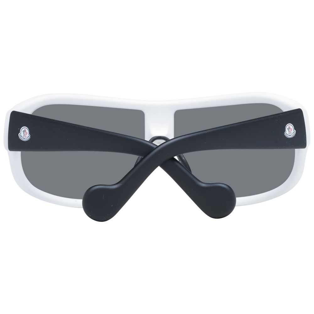 Moncler White Men Men's Sunglasses