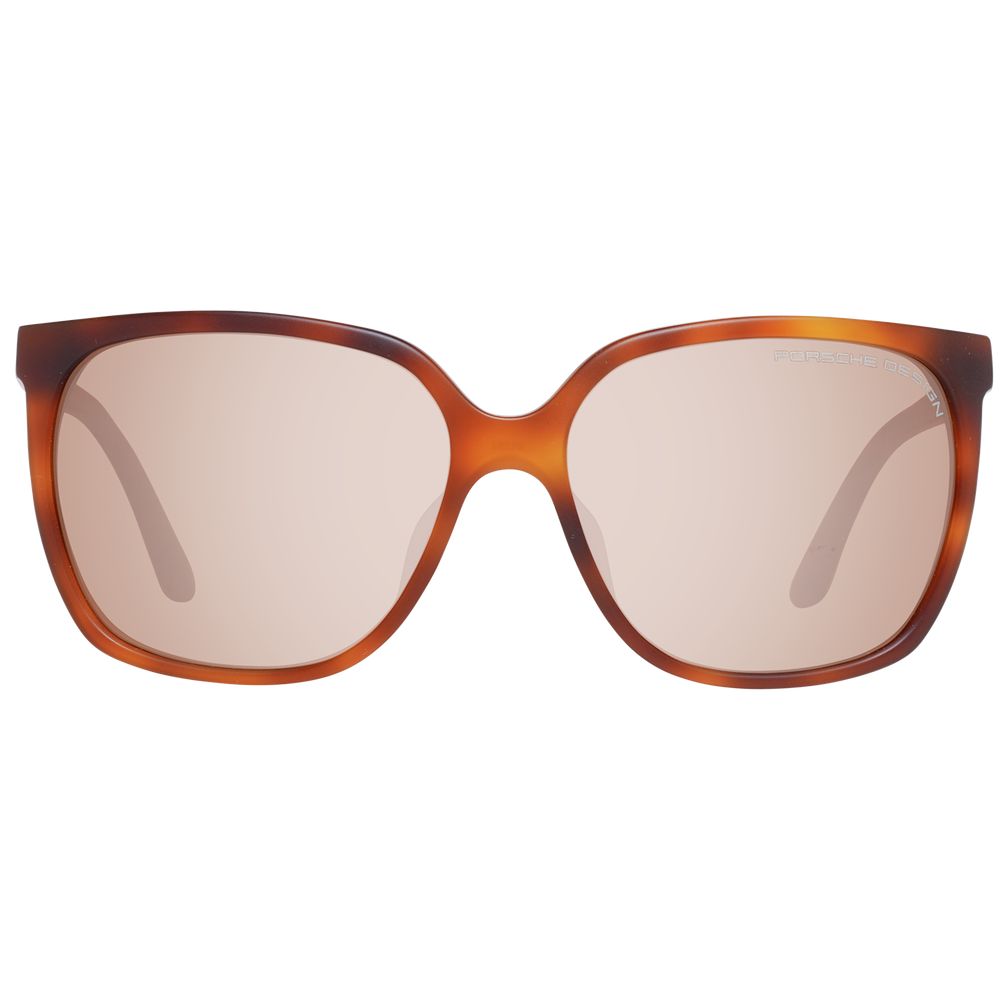 Porsche Design Brown Women Women's Sunglasses