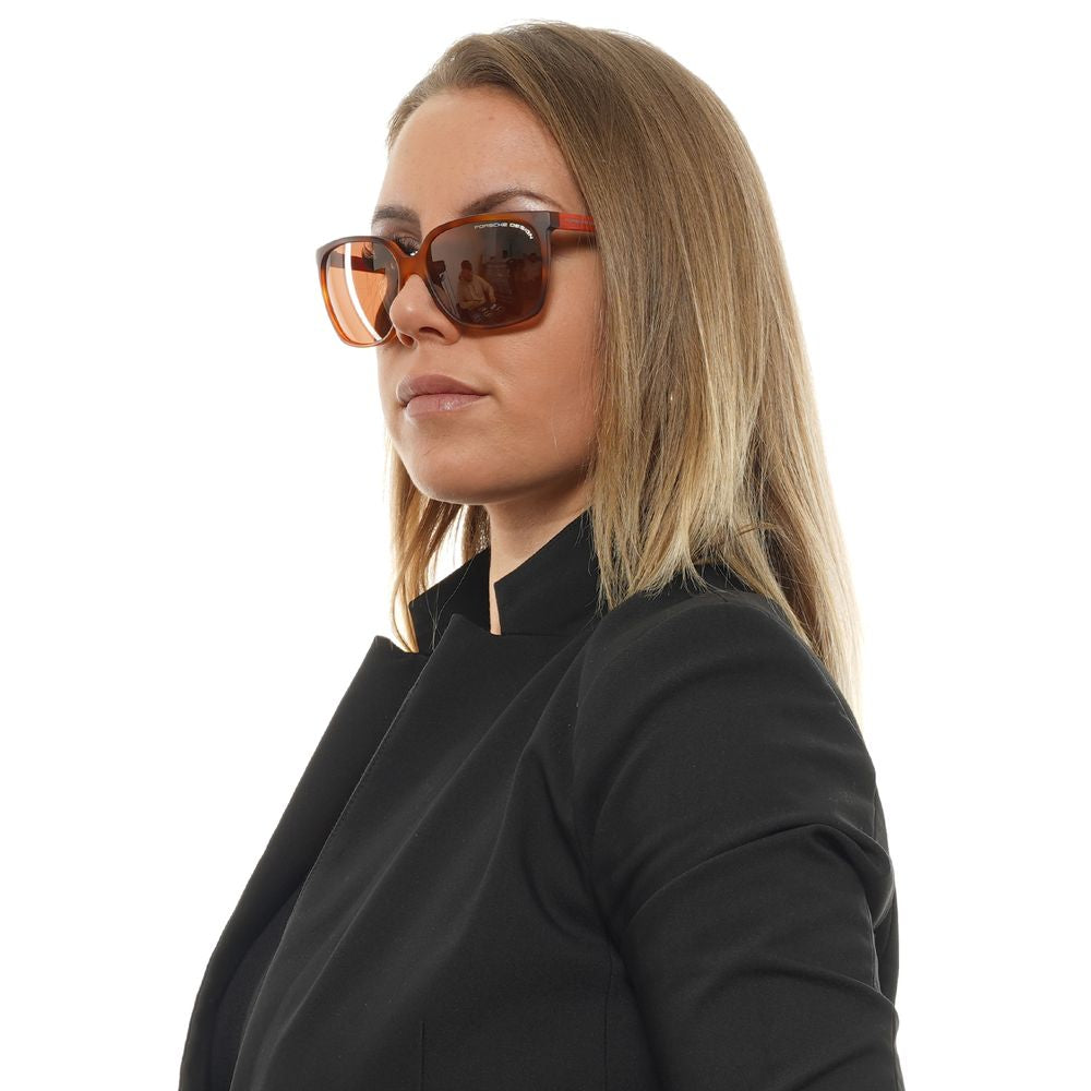 Porsche Design Brown Women Women's Sunglasses