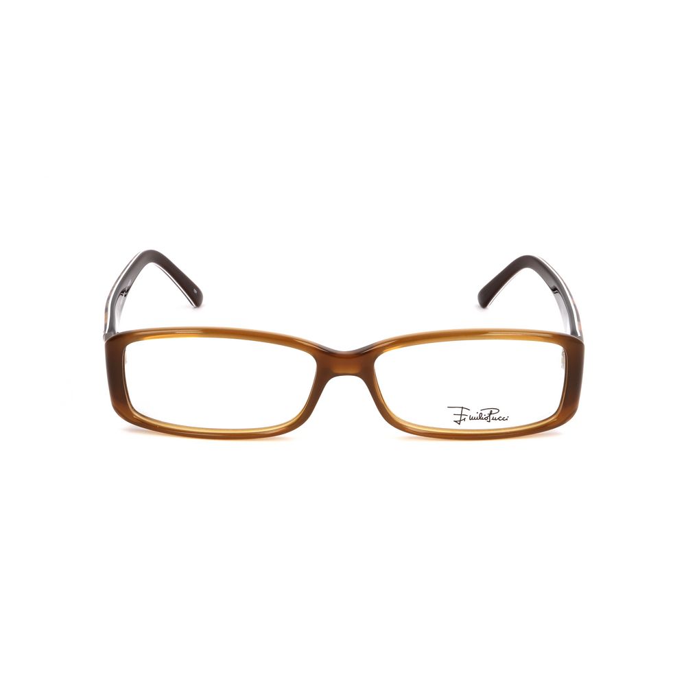 Emilio Pucci Brown Plastic Women's Frames