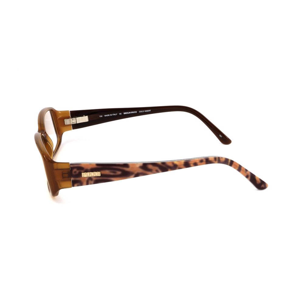 Emilio Pucci Brown Plastic Women's Frames