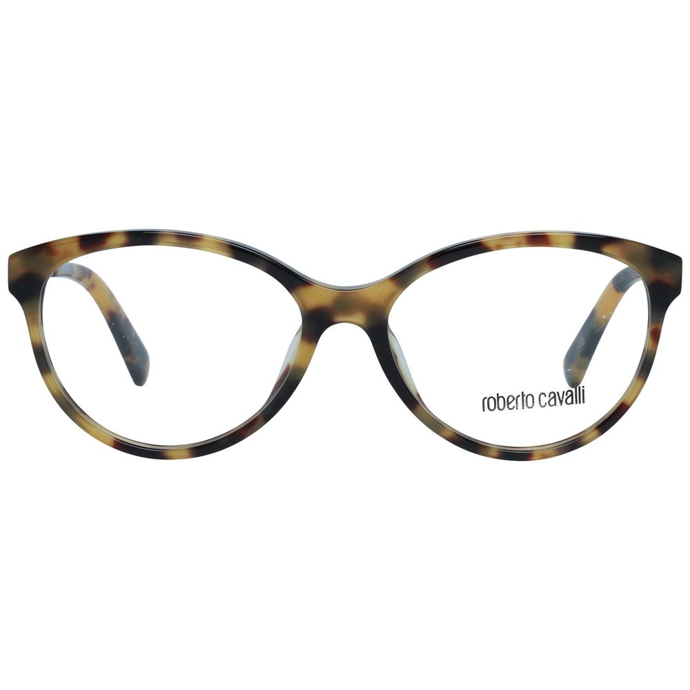 Roberto Cavalli Brown Metal And Plastic Women's Frames
