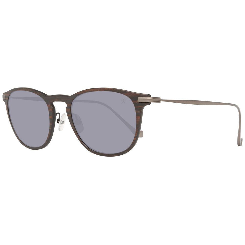 Hackett Brown Metal Metal Metal Men's Sunglasses
