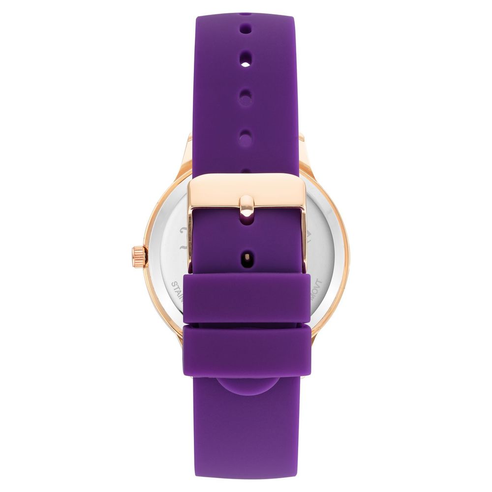 Juicy Couture Purple Silicone Women's Watch