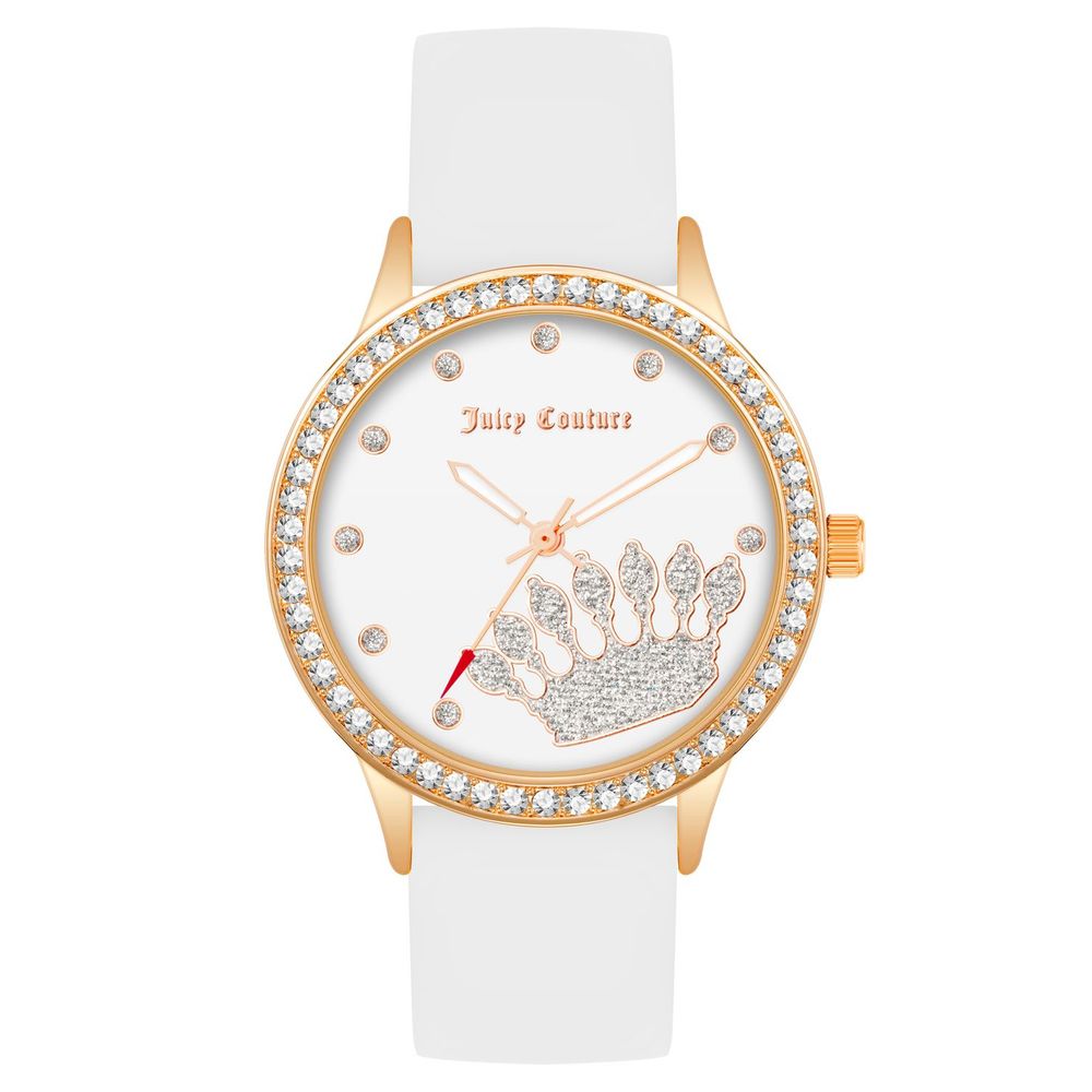 Juicy Couture White Silicone Women's Watch