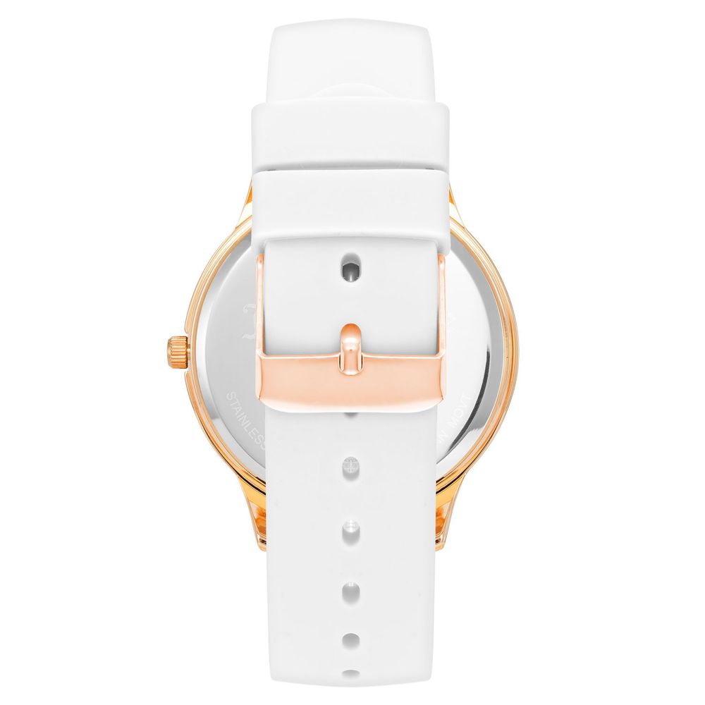 Juicy Couture White Silicone Women's Watch