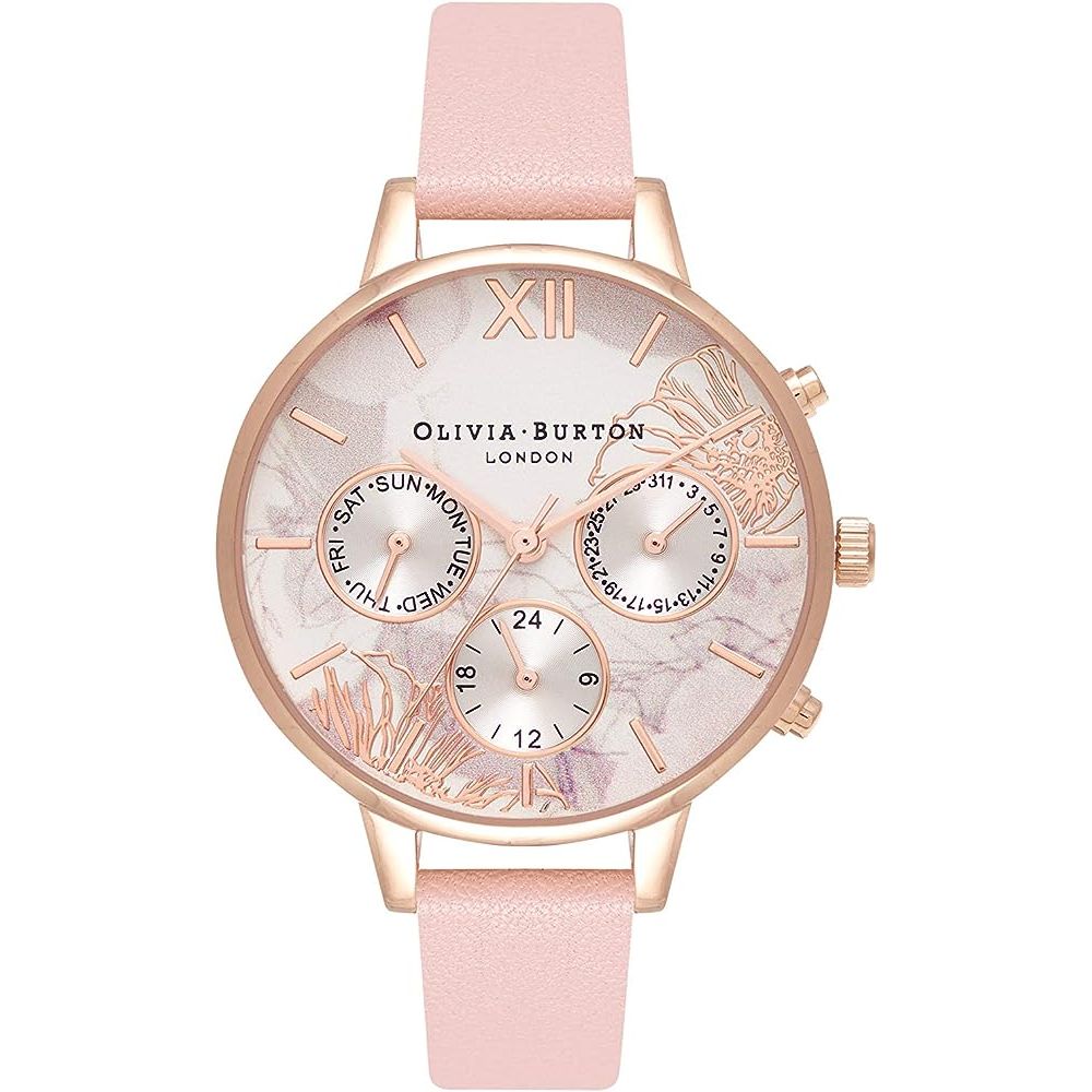Olivia Burton Multicolor Synthetic Leather Women's Watch