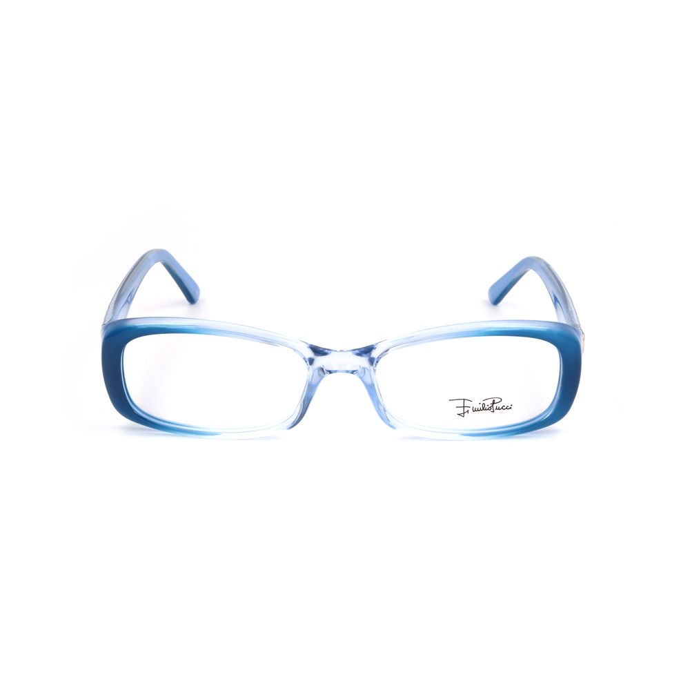 Emilio Pucci Blue Plastic Women's Frames