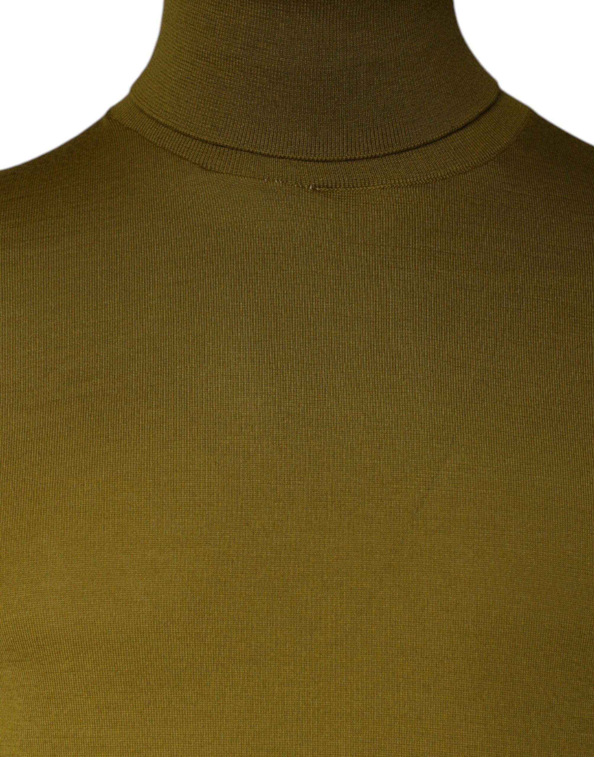 Dolce & Gabbana Brown Cashmere Turtleneck Pullover Men's Sweater (Pre-Owned)